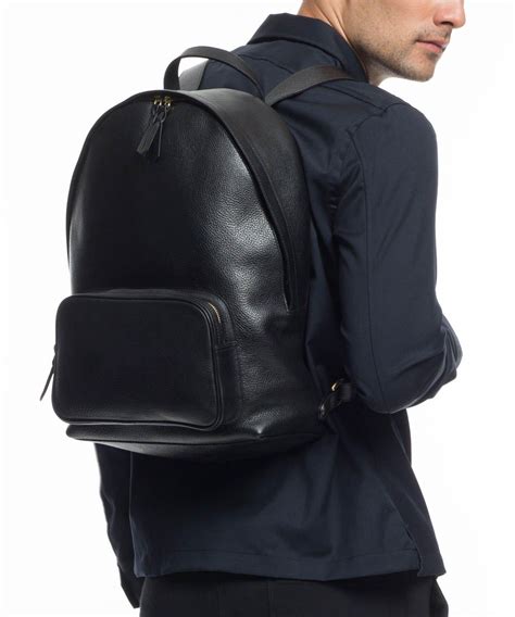 black mens designer backpacks